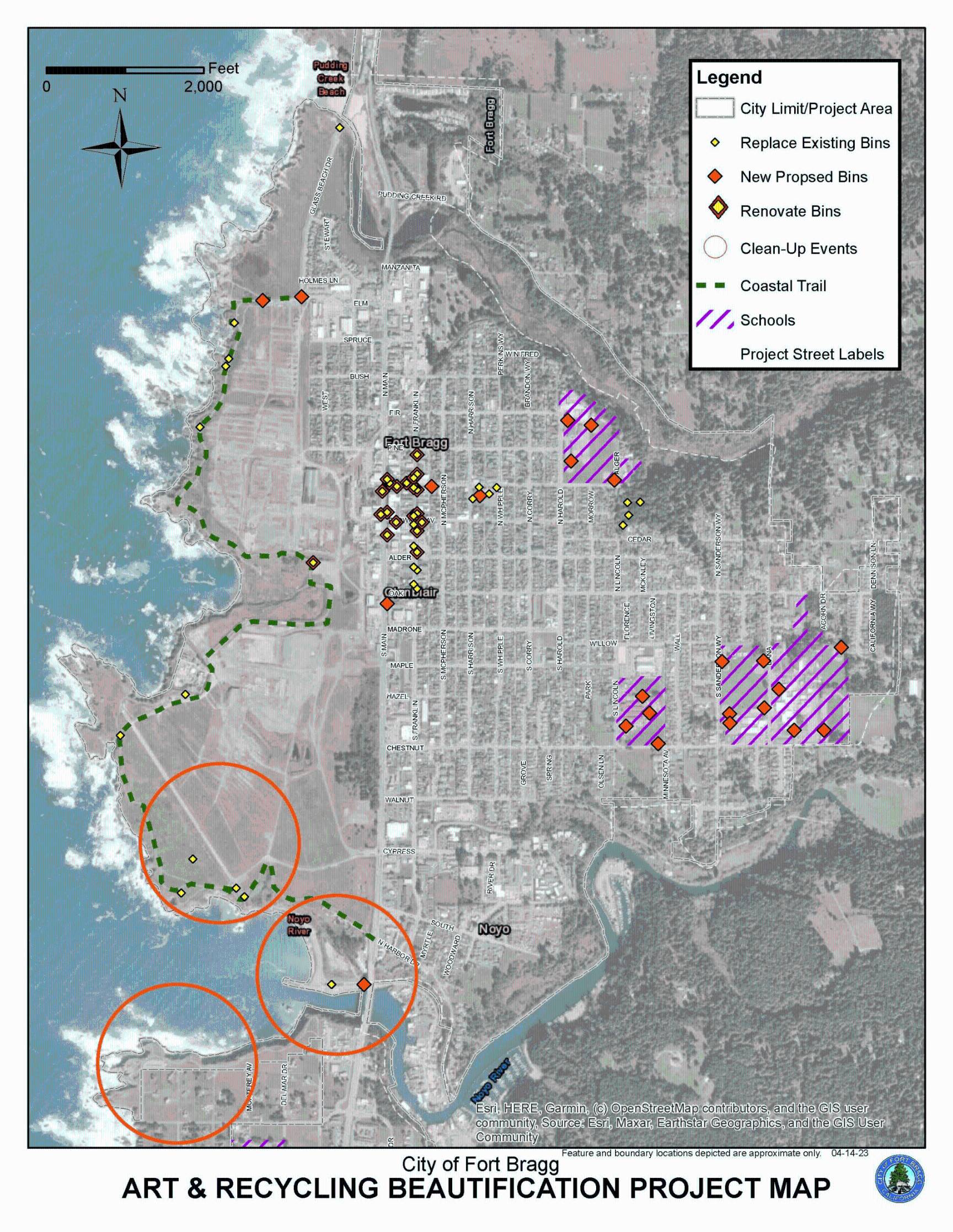 Bin Locations
